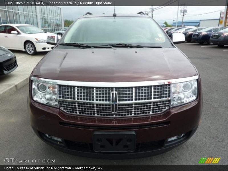 Cinnamon Metallic / Medium Light Stone 2009 Lincoln MKX AWD