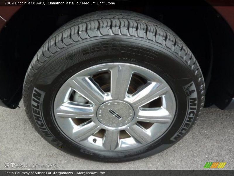 Cinnamon Metallic / Medium Light Stone 2009 Lincoln MKX AWD
