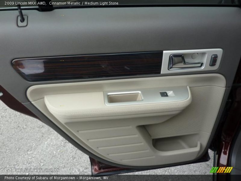 Cinnamon Metallic / Medium Light Stone 2009 Lincoln MKX AWD