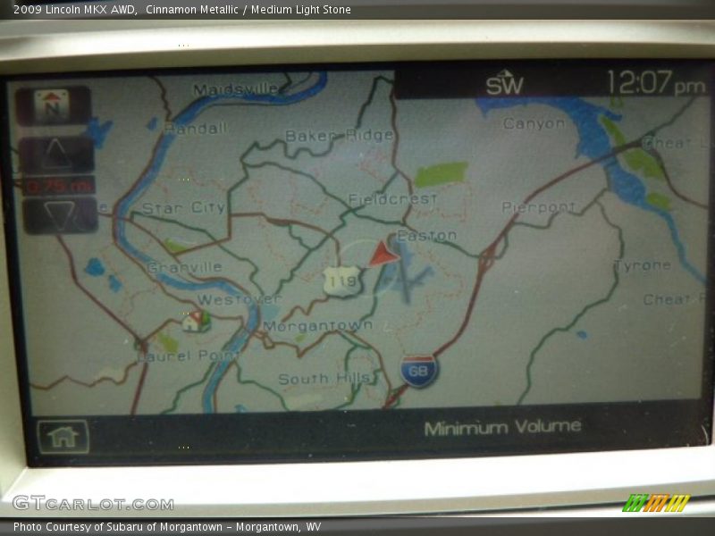 Cinnamon Metallic / Medium Light Stone 2009 Lincoln MKX AWD