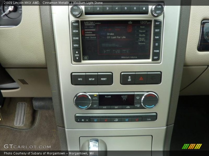 Cinnamon Metallic / Medium Light Stone 2009 Lincoln MKX AWD