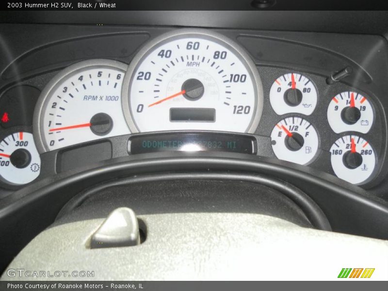 Black / Wheat 2003 Hummer H2 SUV