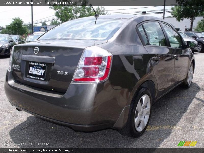 Polished Granite / Saddle 2007 Nissan Sentra 2.0 S