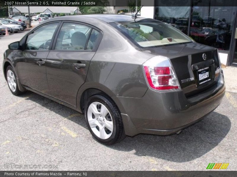 Polished Granite / Saddle 2007 Nissan Sentra 2.0 S