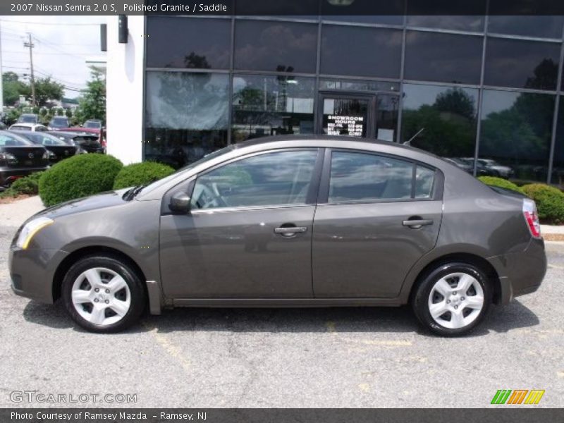 Polished Granite / Saddle 2007 Nissan Sentra 2.0 S