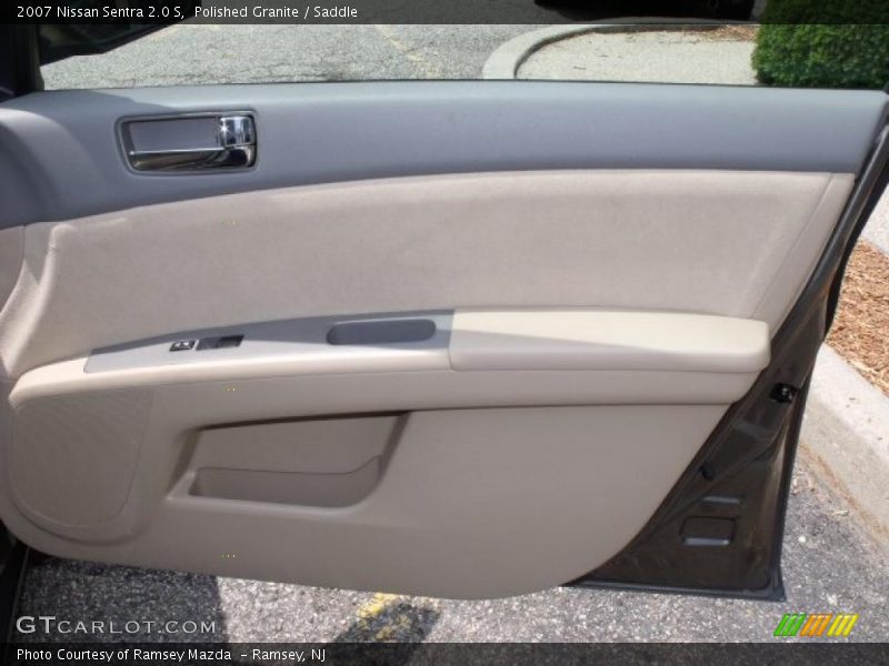 Polished Granite / Saddle 2007 Nissan Sentra 2.0 S