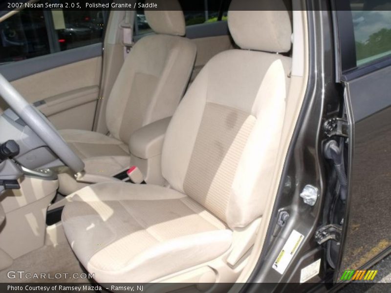 Polished Granite / Saddle 2007 Nissan Sentra 2.0 S