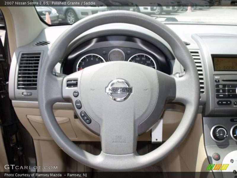 Polished Granite / Saddle 2007 Nissan Sentra 2.0 S