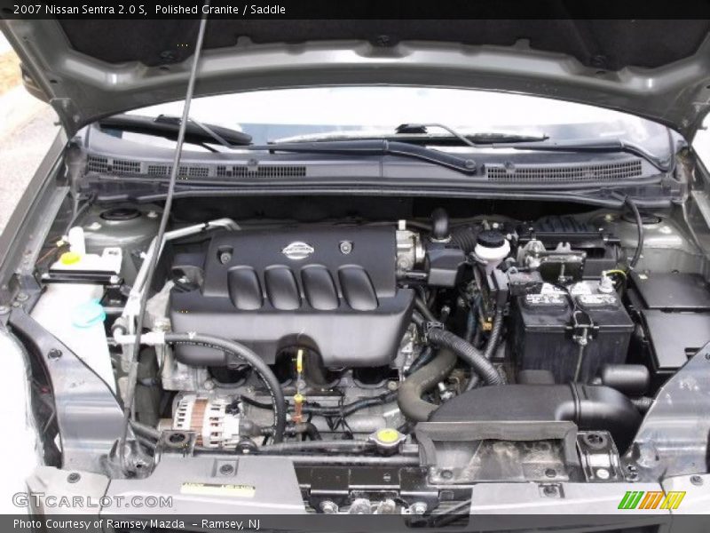 Polished Granite / Saddle 2007 Nissan Sentra 2.0 S
