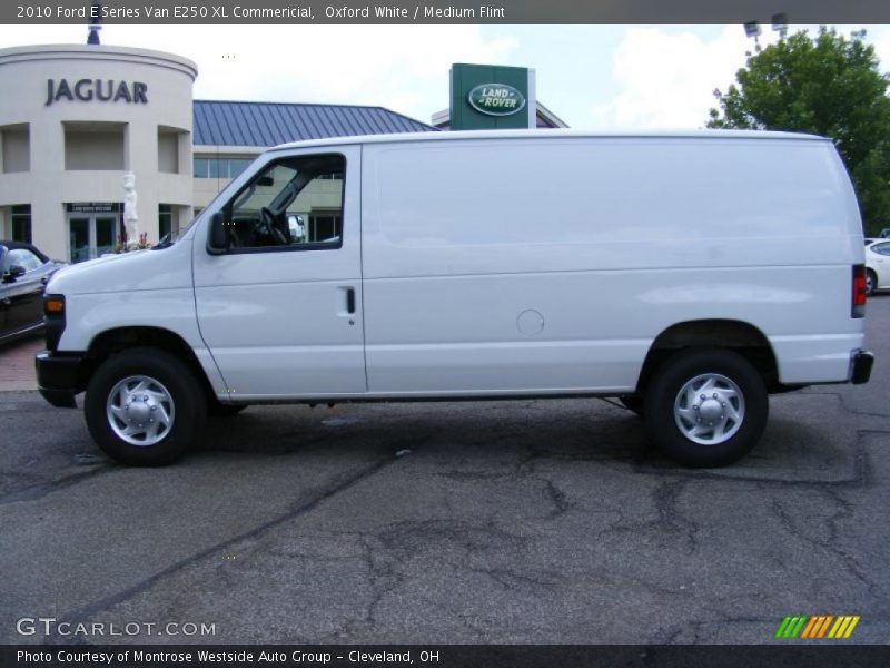 Oxford White / Medium Flint 2010 Ford E Series Van E250 XL Commericial