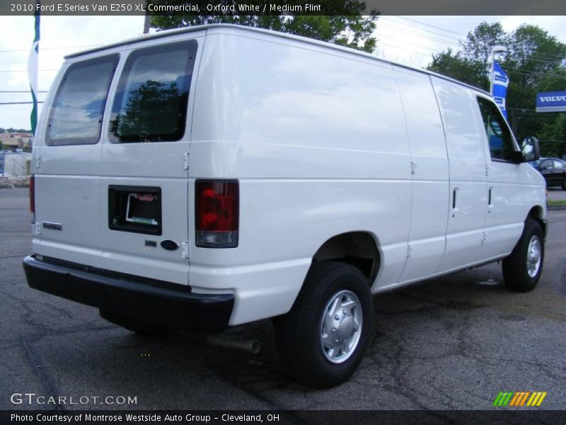Oxford White / Medium Flint 2010 Ford E Series Van E250 XL Commericial