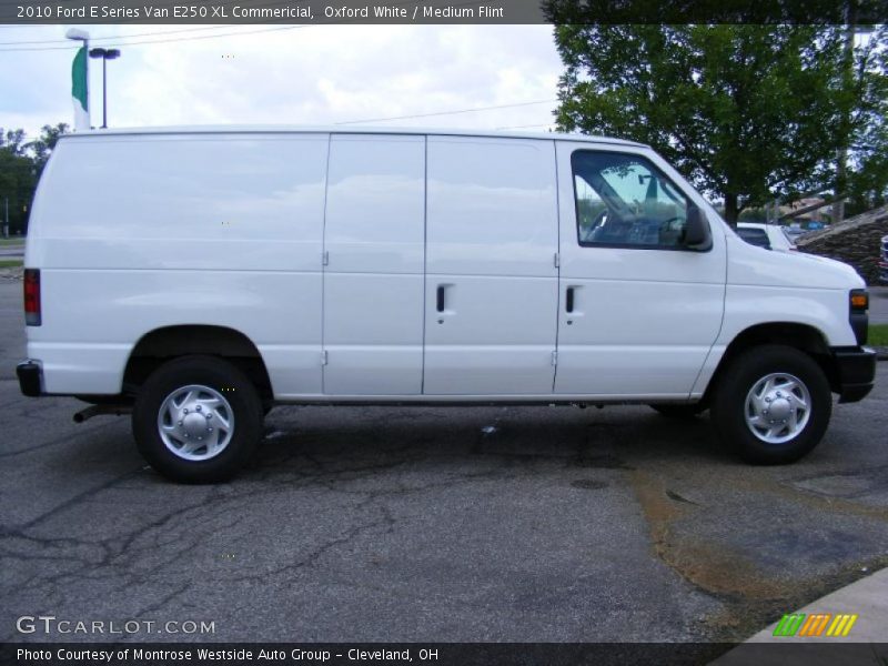 Oxford White / Medium Flint 2010 Ford E Series Van E250 XL Commericial