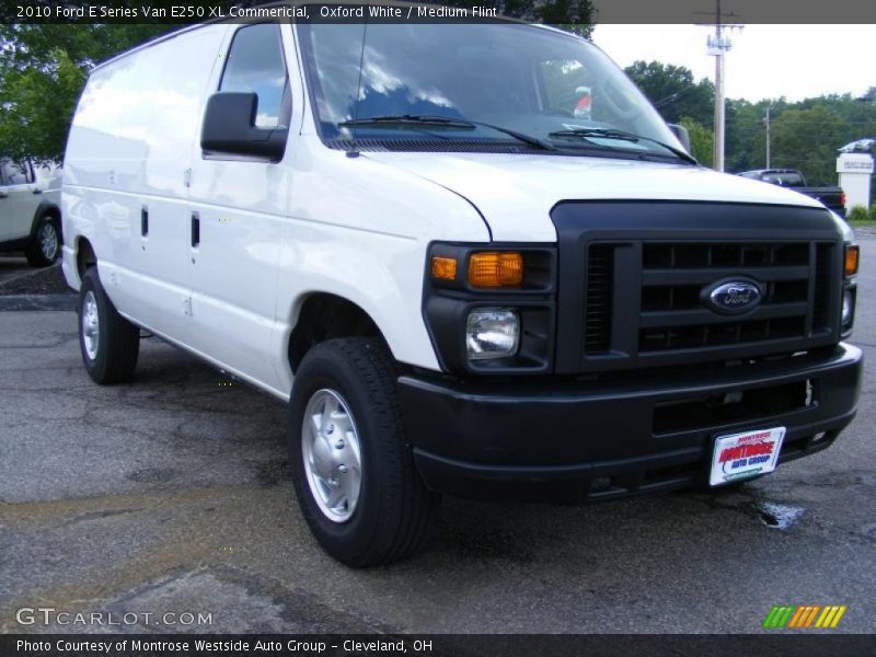 Oxford White / Medium Flint 2010 Ford E Series Van E250 XL Commericial