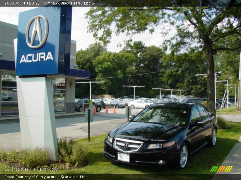 Nighthawk Black Pearl / Ebony 2008 Acura TL 3.2
