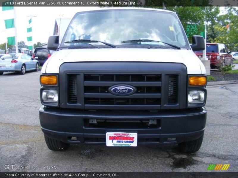 Oxford White / Medium Flint 2010 Ford E Series Van E250 XL Commericial