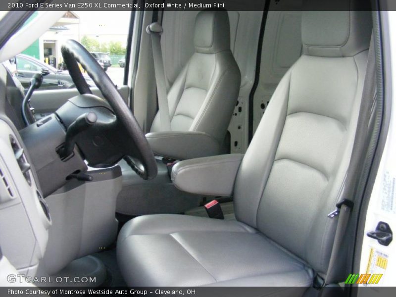 Oxford White / Medium Flint 2010 Ford E Series Van E250 XL Commericial