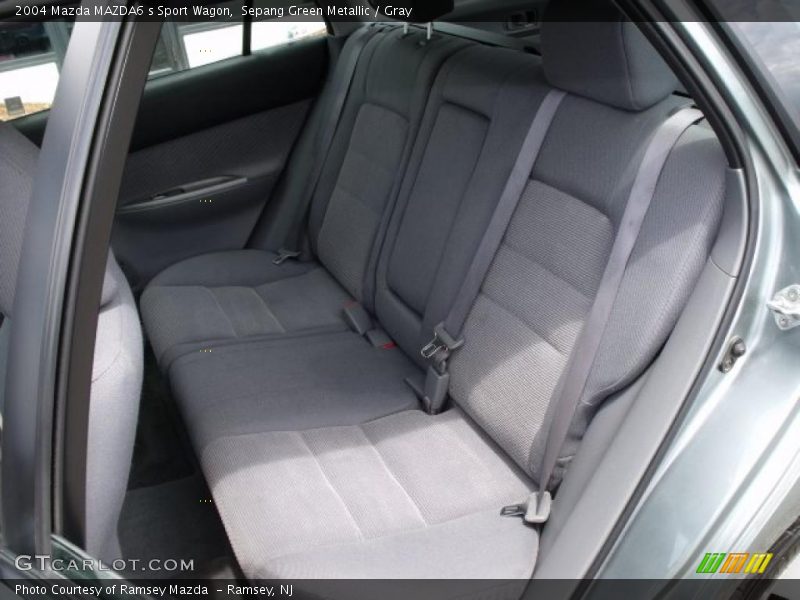 Sepang Green Metallic / Gray 2004 Mazda MAZDA6 s Sport Wagon