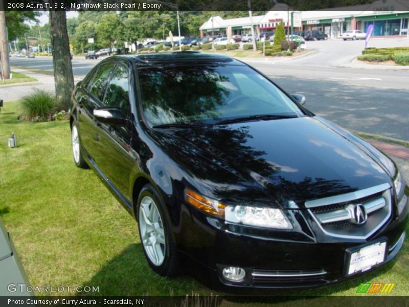 Nighthawk Black Pearl / Ebony 2008 Acura TL 3.2