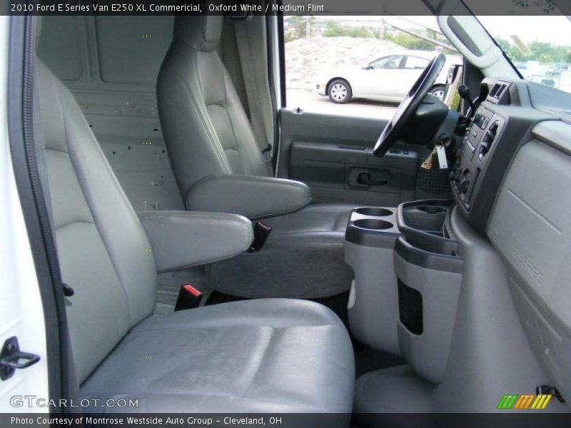 Oxford White / Medium Flint 2010 Ford E Series Van E250 XL Commericial