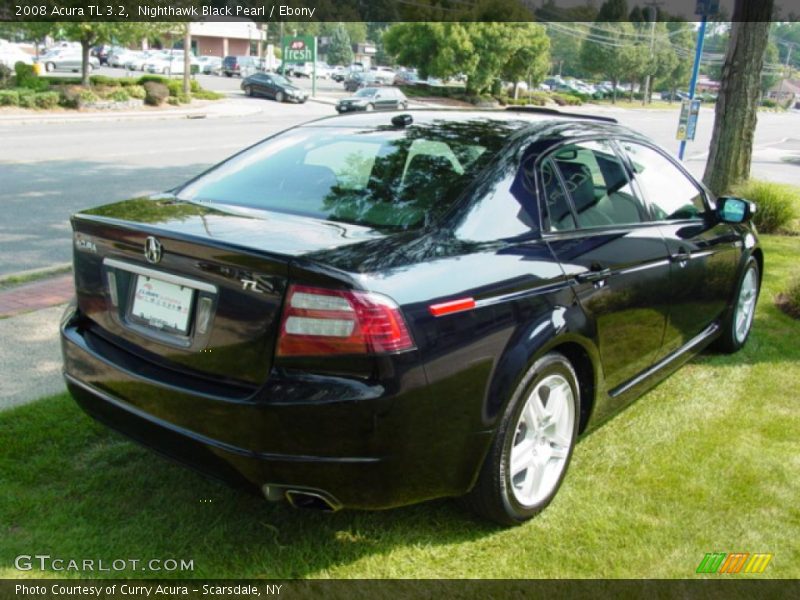 Nighthawk Black Pearl / Ebony 2008 Acura TL 3.2