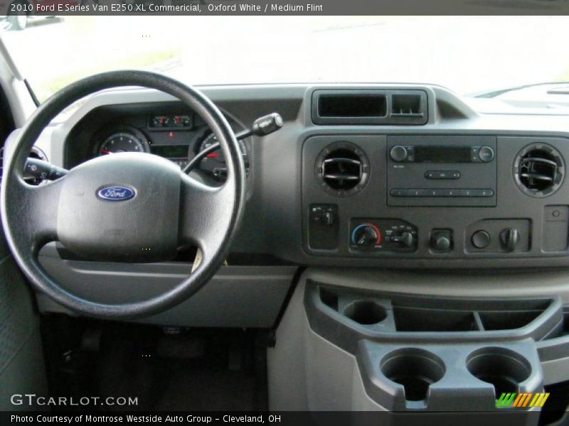 Oxford White / Medium Flint 2010 Ford E Series Van E250 XL Commericial