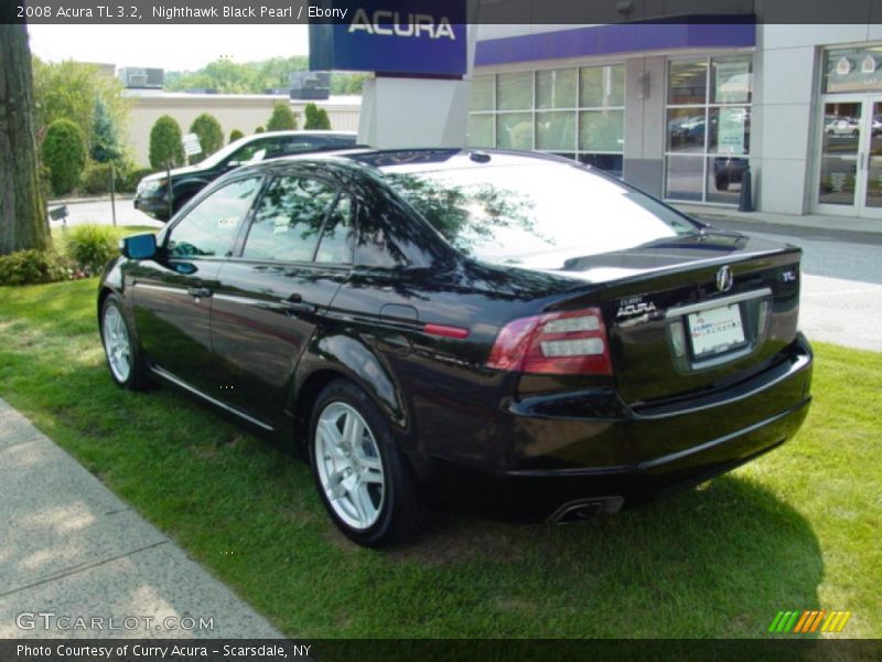 Nighthawk Black Pearl / Ebony 2008 Acura TL 3.2