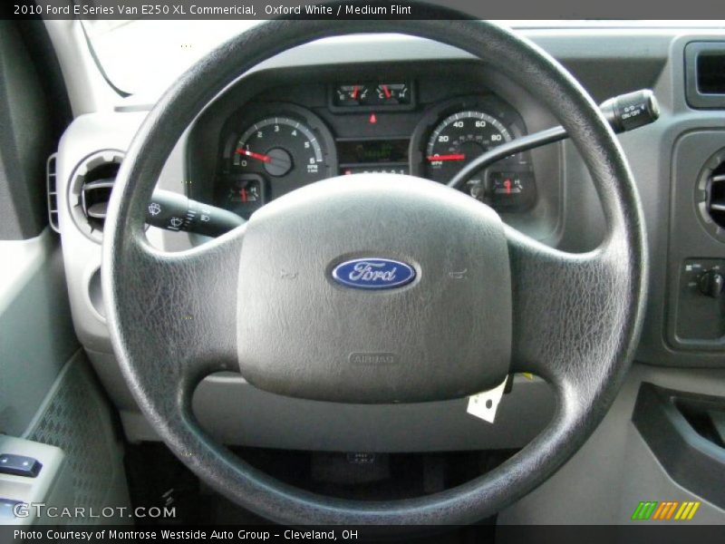 Oxford White / Medium Flint 2010 Ford E Series Van E250 XL Commericial