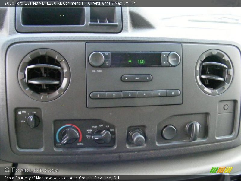 Oxford White / Medium Flint 2010 Ford E Series Van E250 XL Commericial
