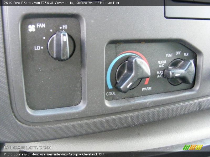 Oxford White / Medium Flint 2010 Ford E Series Van E250 XL Commericial