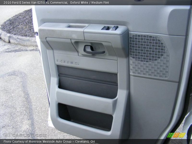 Oxford White / Medium Flint 2010 Ford E Series Van E250 XL Commericial