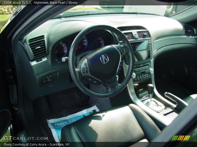 Nighthawk Black Pearl / Ebony 2008 Acura TL 3.2