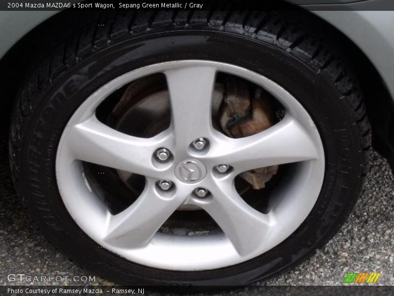 Sepang Green Metallic / Gray 2004 Mazda MAZDA6 s Sport Wagon