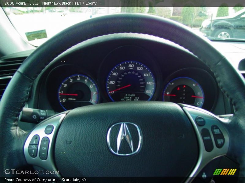 Nighthawk Black Pearl / Ebony 2008 Acura TL 3.2