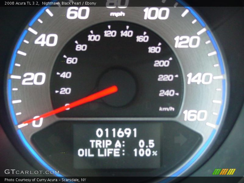 Nighthawk Black Pearl / Ebony 2008 Acura TL 3.2