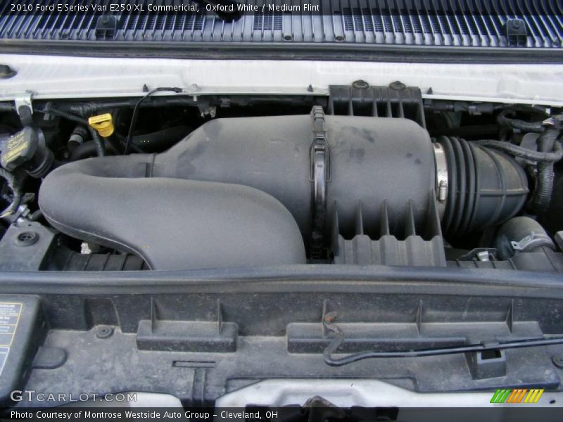 Oxford White / Medium Flint 2010 Ford E Series Van E250 XL Commericial
