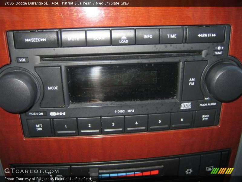 Patriot Blue Pearl / Medium Slate Gray 2005 Dodge Durango SLT 4x4