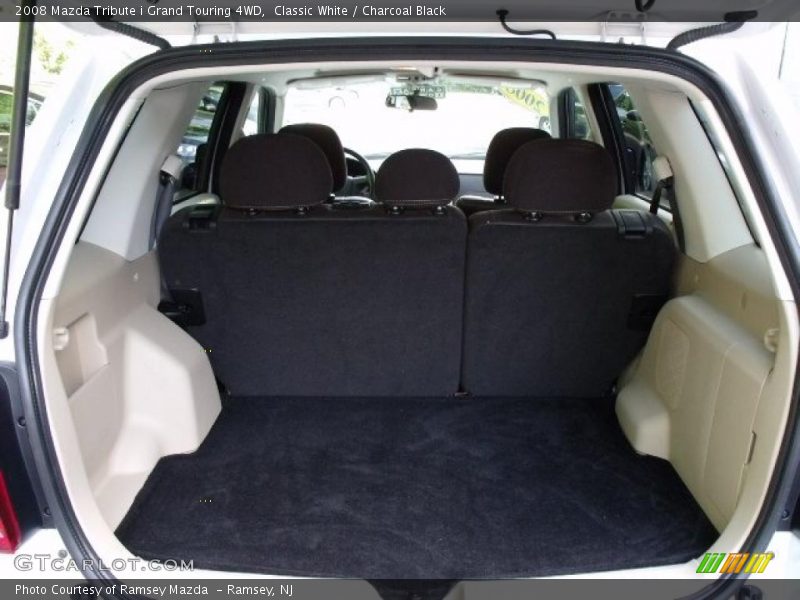 Classic White / Charcoal Black 2008 Mazda Tribute i Grand Touring 4WD
