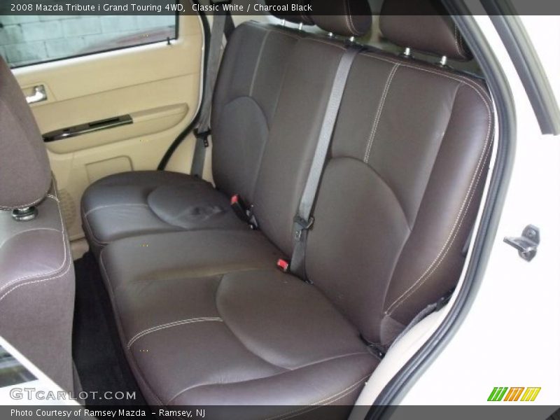 Classic White / Charcoal Black 2008 Mazda Tribute i Grand Touring 4WD