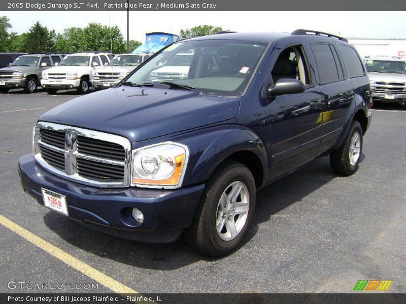 Patriot Blue Pearl / Medium Slate Gray 2005 Dodge Durango SLT 4x4
