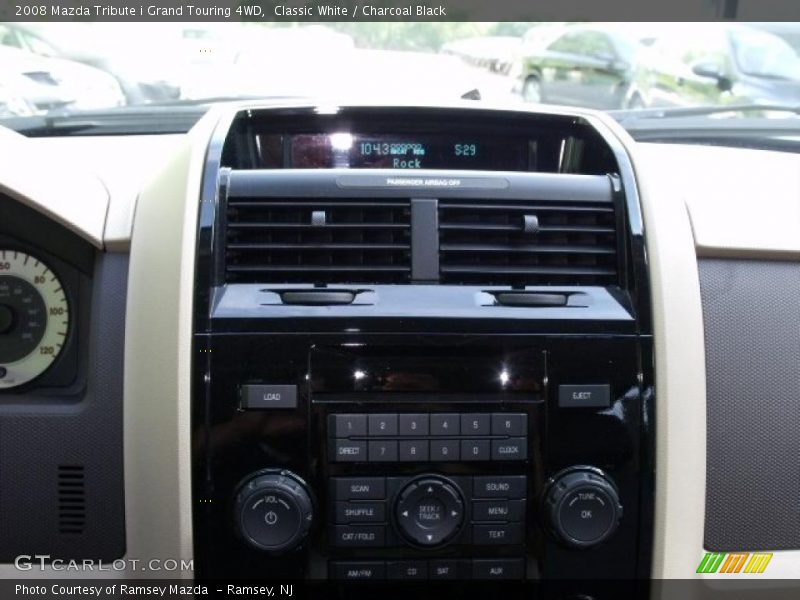 Classic White / Charcoal Black 2008 Mazda Tribute i Grand Touring 4WD