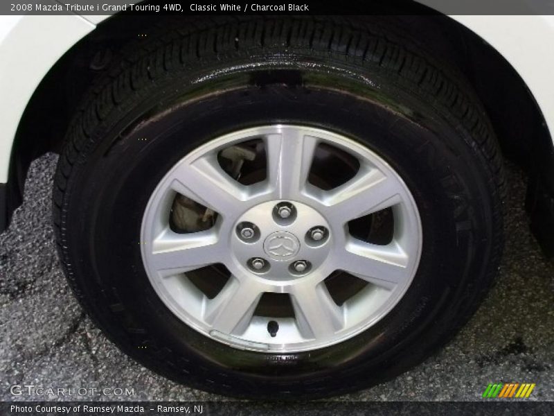 Classic White / Charcoal Black 2008 Mazda Tribute i Grand Touring 4WD