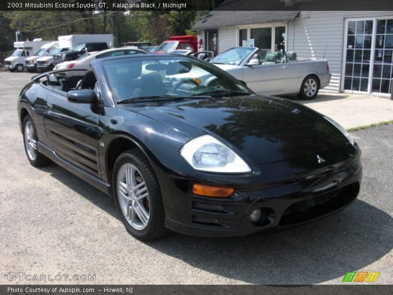Kalapana Black / Midnight 2003 Mitsubishi Eclipse Spyder GT
