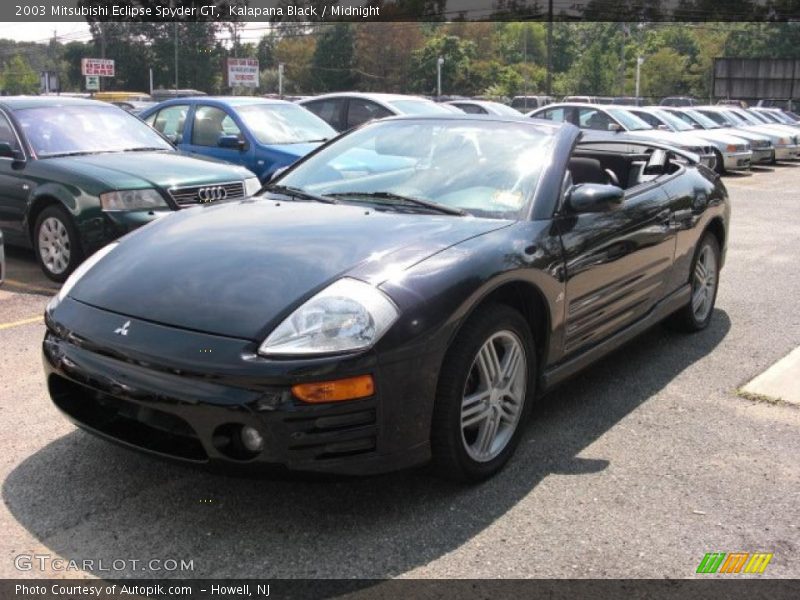 Kalapana Black / Midnight 2003 Mitsubishi Eclipse Spyder GT