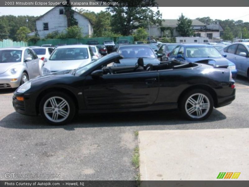 Kalapana Black / Midnight 2003 Mitsubishi Eclipse Spyder GT