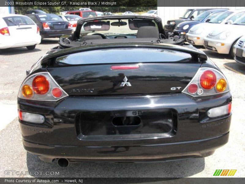 Kalapana Black / Midnight 2003 Mitsubishi Eclipse Spyder GT