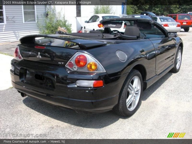 Kalapana Black / Midnight 2003 Mitsubishi Eclipse Spyder GT