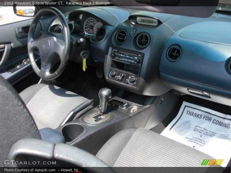 Kalapana Black / Midnight 2003 Mitsubishi Eclipse Spyder GT