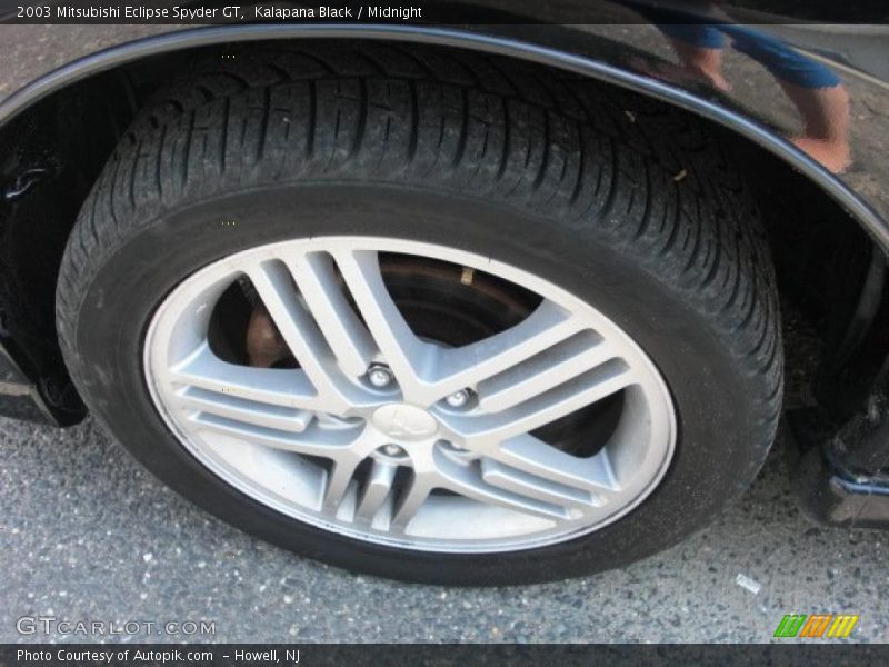 Kalapana Black / Midnight 2003 Mitsubishi Eclipse Spyder GT