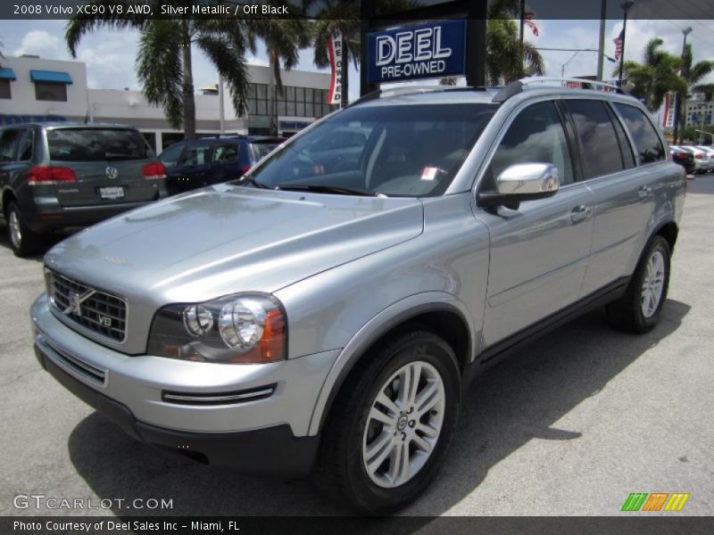 Silver Metallic / Off Black 2008 Volvo XC90 V8 AWD