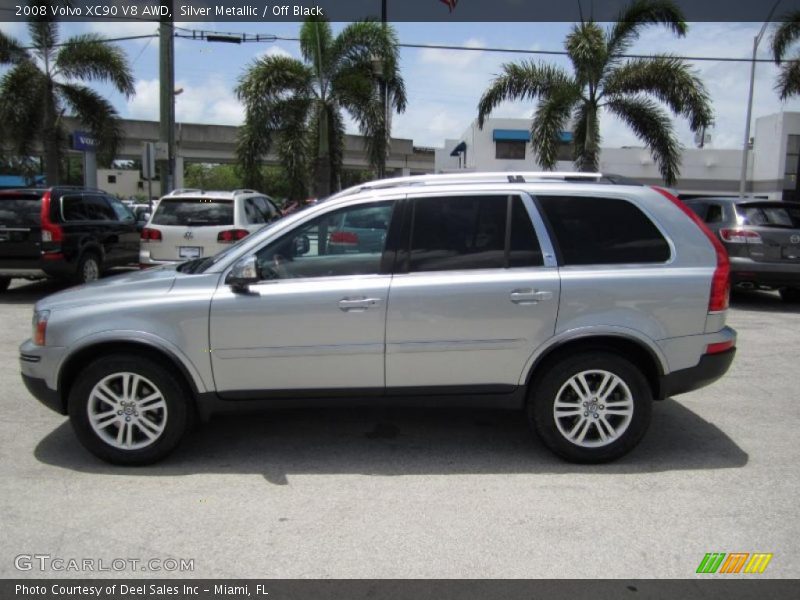 Silver Metallic / Off Black 2008 Volvo XC90 V8 AWD